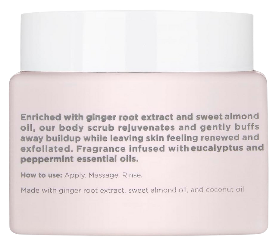 Sugar Coated Mint & Yuzu Scented Exfoliating Body Scrub