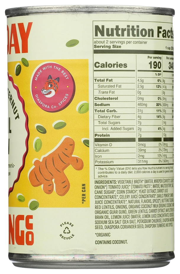 Golden Butternut Lentil Stew