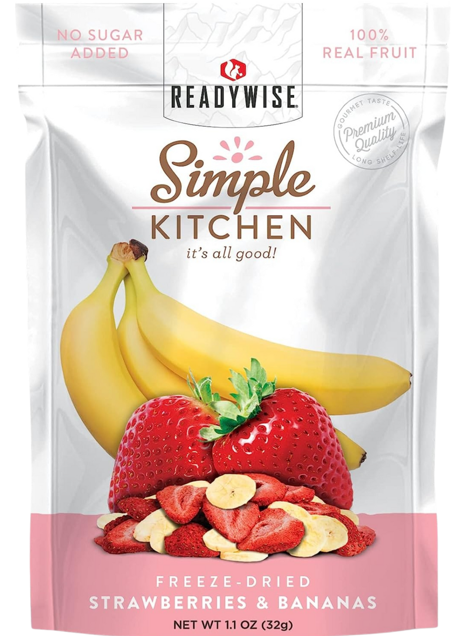 Freeze-Dried Strawberries & Bananas (6 CT)