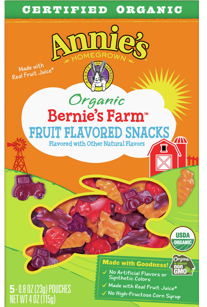 Bernie's Farm Fruit Snacks (5 CT)