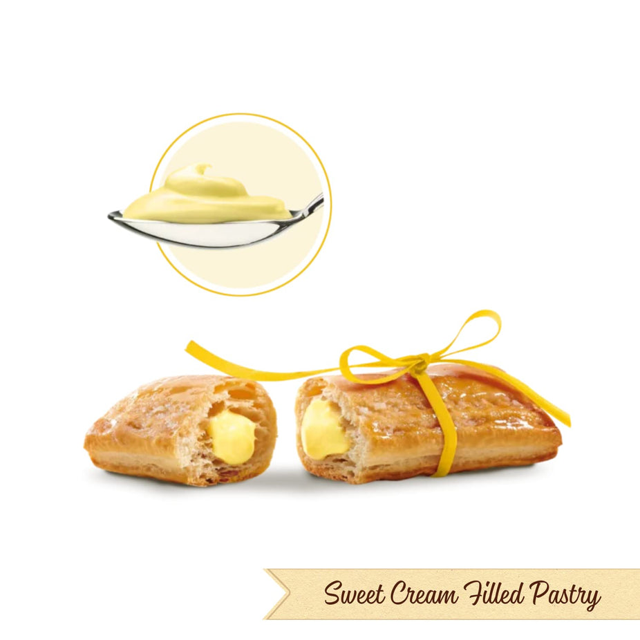 Delizia Cream Filled Pastry Puff (5 Pack)