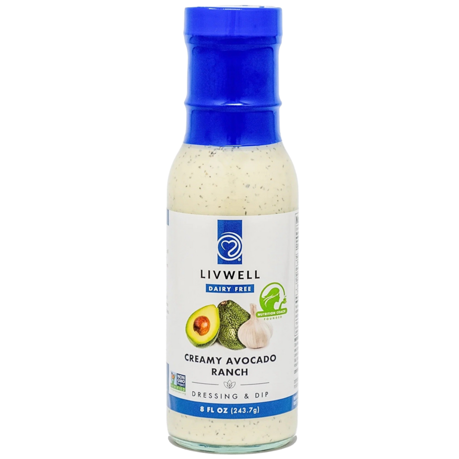 Creamy Avocado Ranch Dairy-Free Dressing & Dip