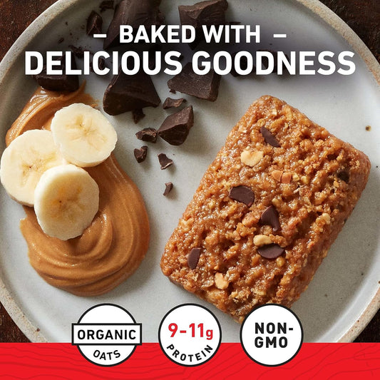 Peanut Butter Banana with Dark Chocolate Flavor Energy Bars (12 CT)