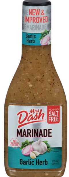 Salt Free Garlic Herb Marinades
