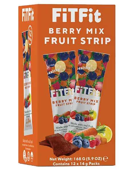 Fruit Strips Berry Mix (6 Pack)