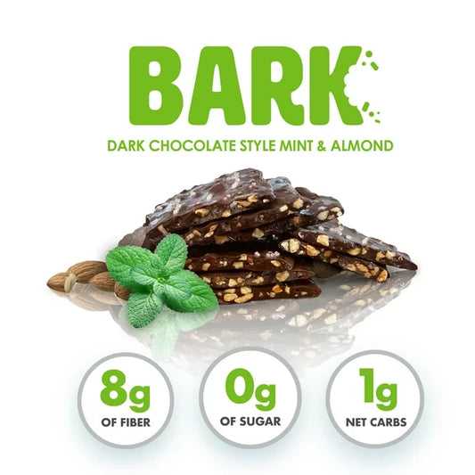 Dark Chocolate Mint Almonds Bark