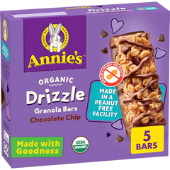 Organic Drizzle Chocolate Chip Granola Bars (5 Pack)