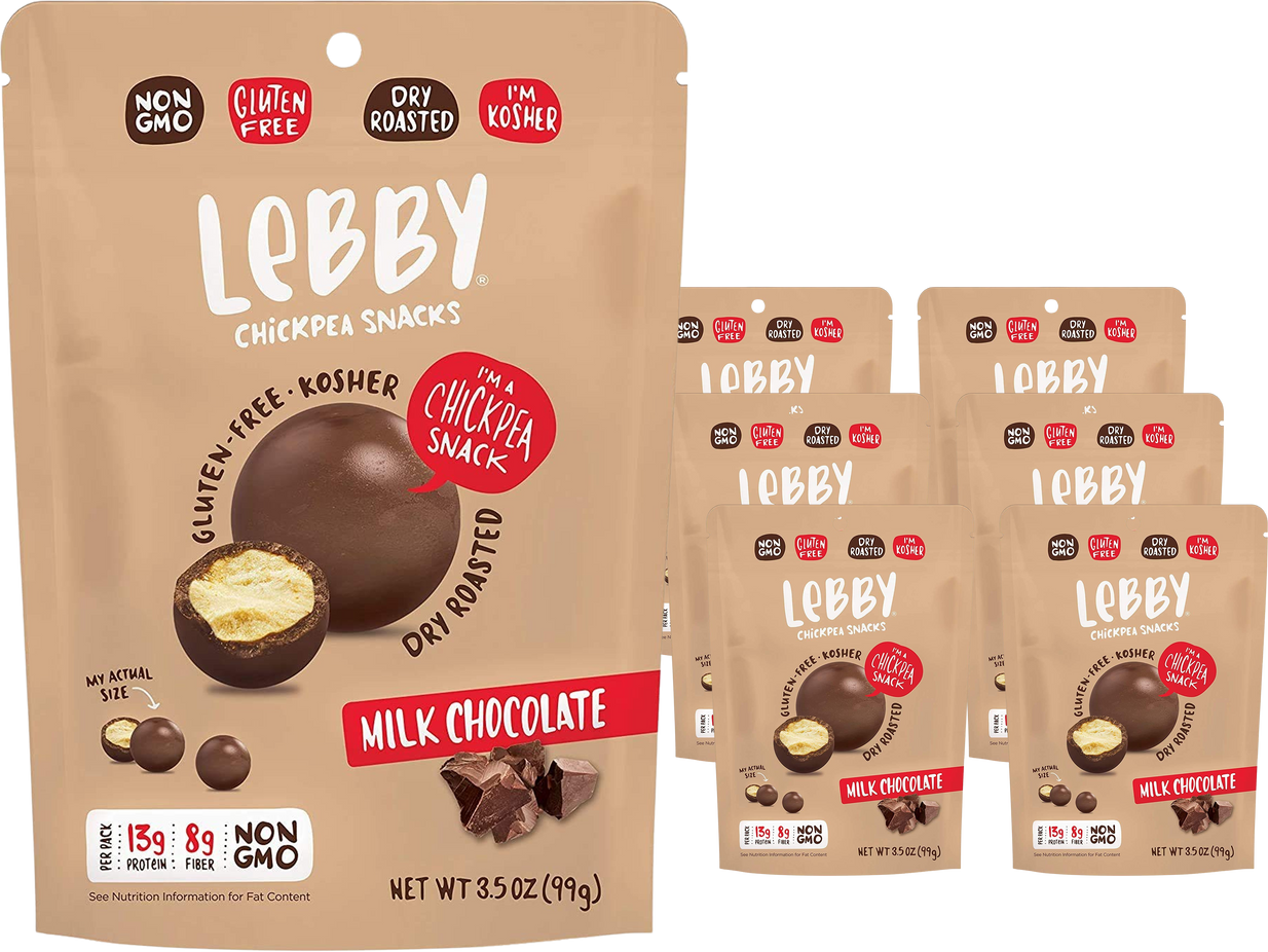 Milk Chocolate Covered Chickpea (6 Pack)