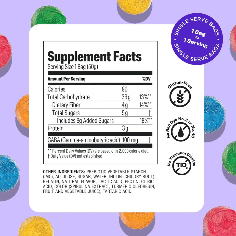 Stress Heads Perfectly Sour Fruit Faves Gummies