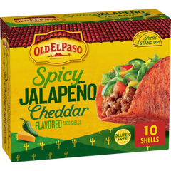 Stand 'n Stuff Taco Shells - Spicy Jalapeño Cheddar (10 CT)