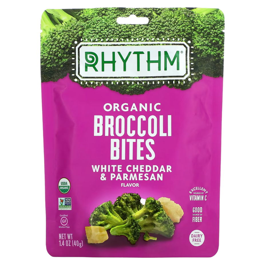 Organic White Cheddar & Parmesan Broccoli Bites