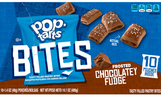 Frosted Chocolate Fudge Bites (10 Pack)