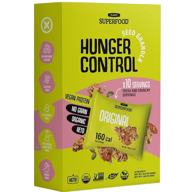 Organic Seed Granola - Hunger Control (10 CT)