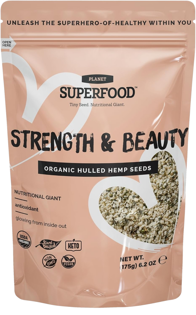 Organic Shelled Hemp Seeds