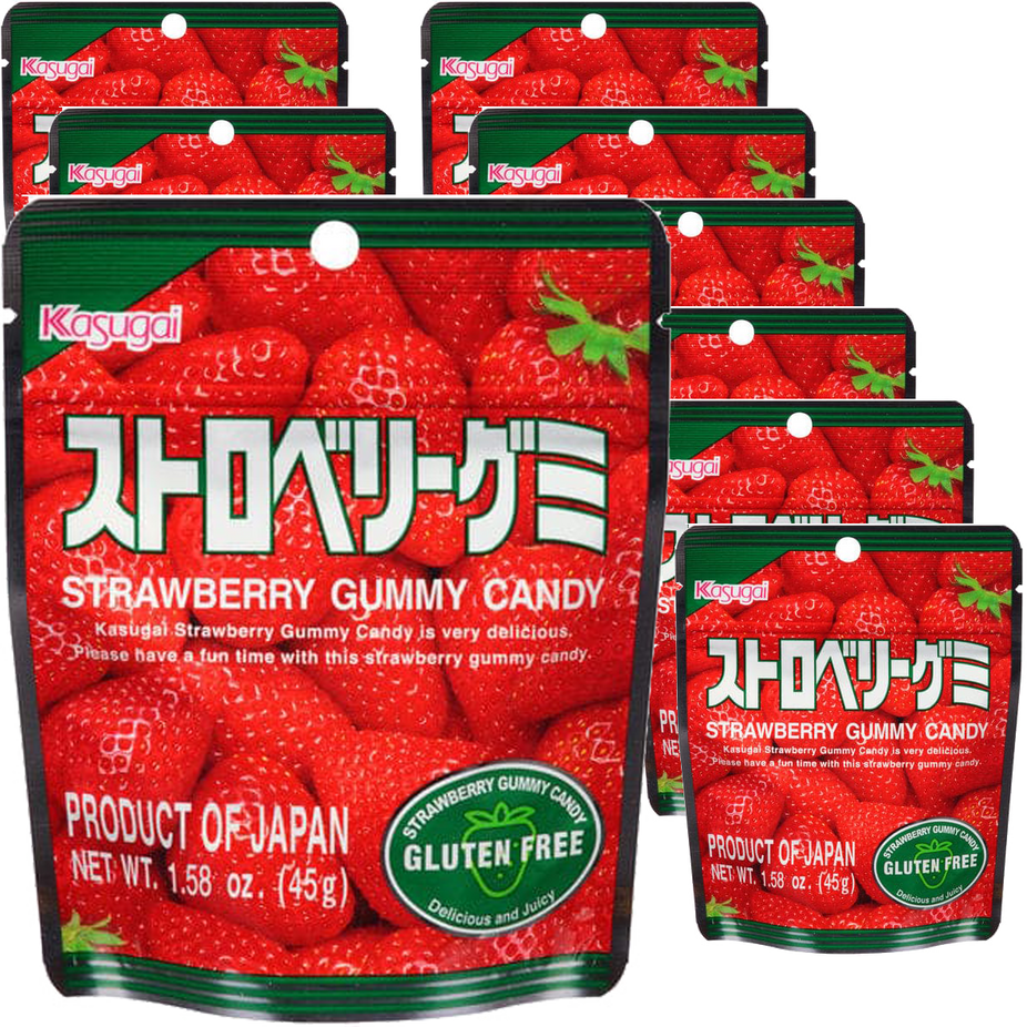 Strawberry Gummy Candy (12 Pack)