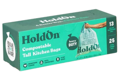 Compostable Tall Kitchen 13 gallon Bags (25 CT)