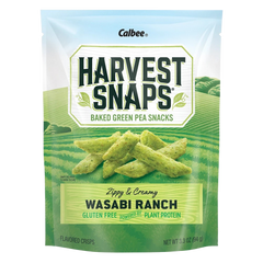 Wasabi Ranch Green Pea Snack Crisps