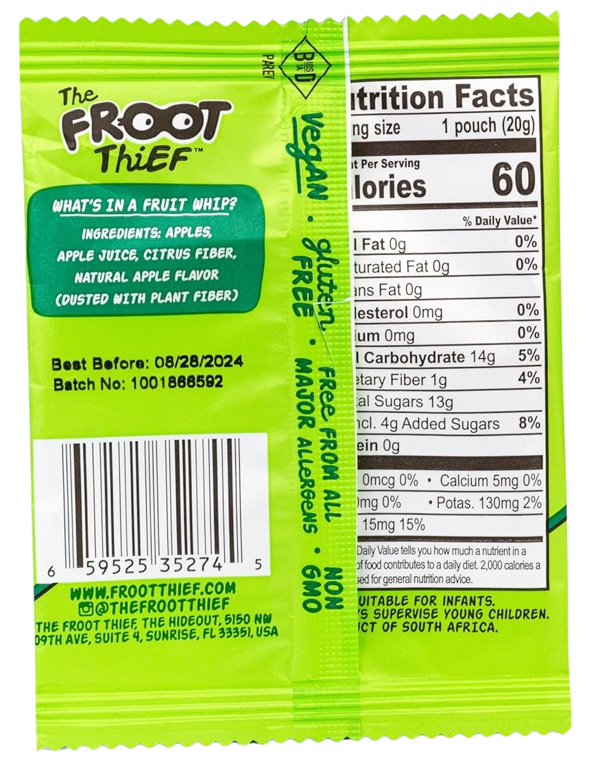 Apple Fruit Whip (5 Pack)
