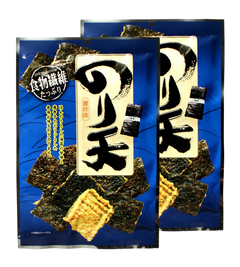 Noriten Seaweed Tempura Chips  (2 Pack)