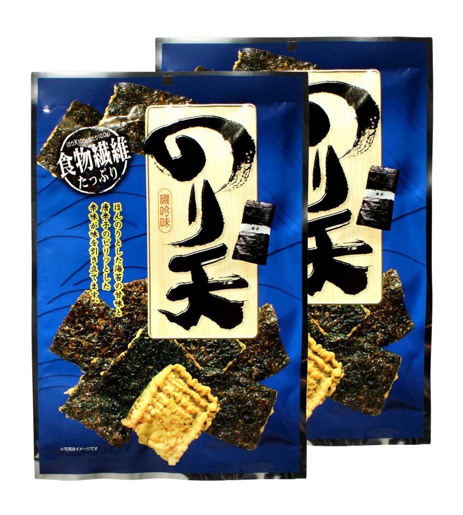Noriten Seaweed Tempura Chips  (2 Pack)