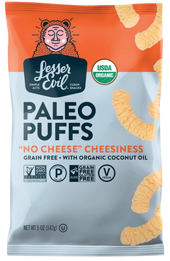 No Cheese Cheesiness Paleo Puffs