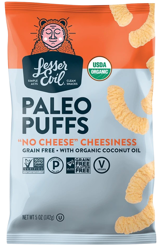 No Cheese Cheesiness Paleo Puffs