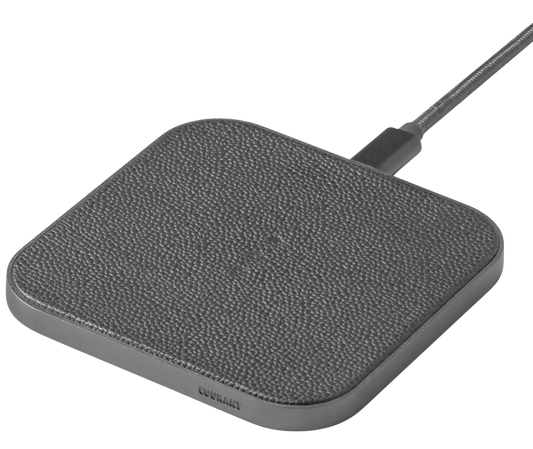 CATCH 1 Single-Device Charging Pad Leather - Ash