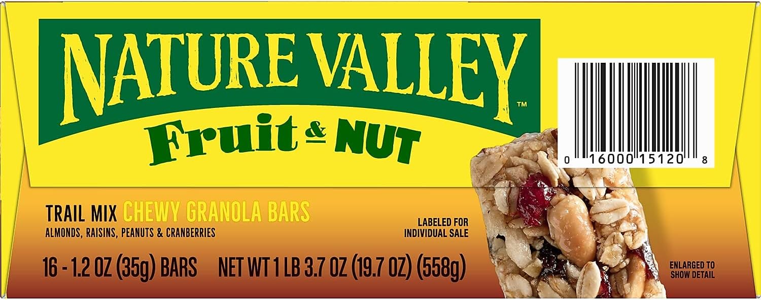 Fruit & Nut Trail Mix Granola Bars (16 CT)