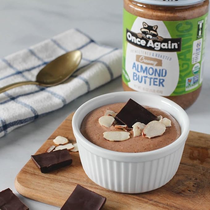 Roasted Organic Creamy Almond Butter