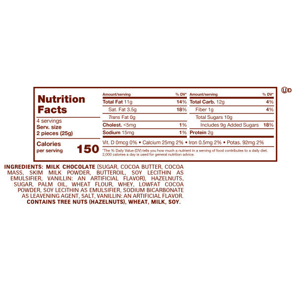 Fine Hazelnut Chocolates - Valentine's Day Heart