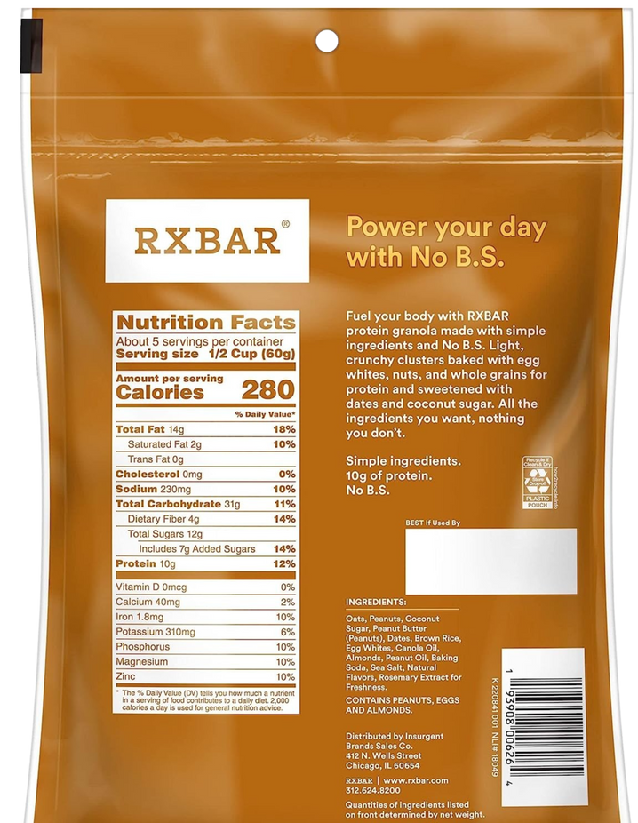 Peanut Butter Granola