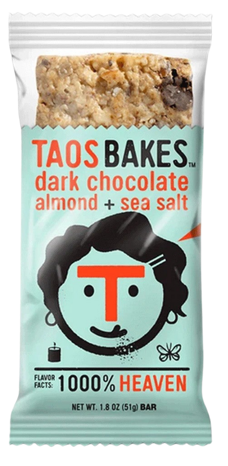 Dark Chocolate Almond Sea Salt Bar (12 CT)