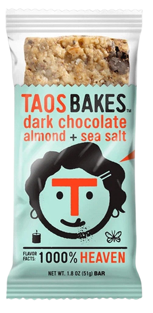 Dark Chocolate Almond Sea Salt Bar (12 CT)