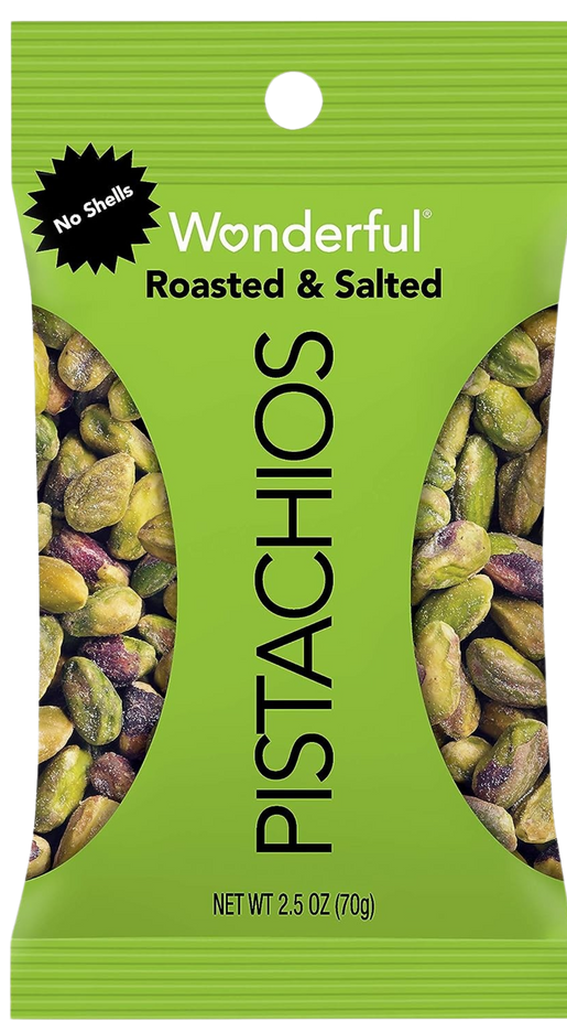 Roasted & Salted No Shell Pistachios