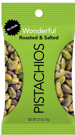 Roasted & Salted No Shell Pistachios
