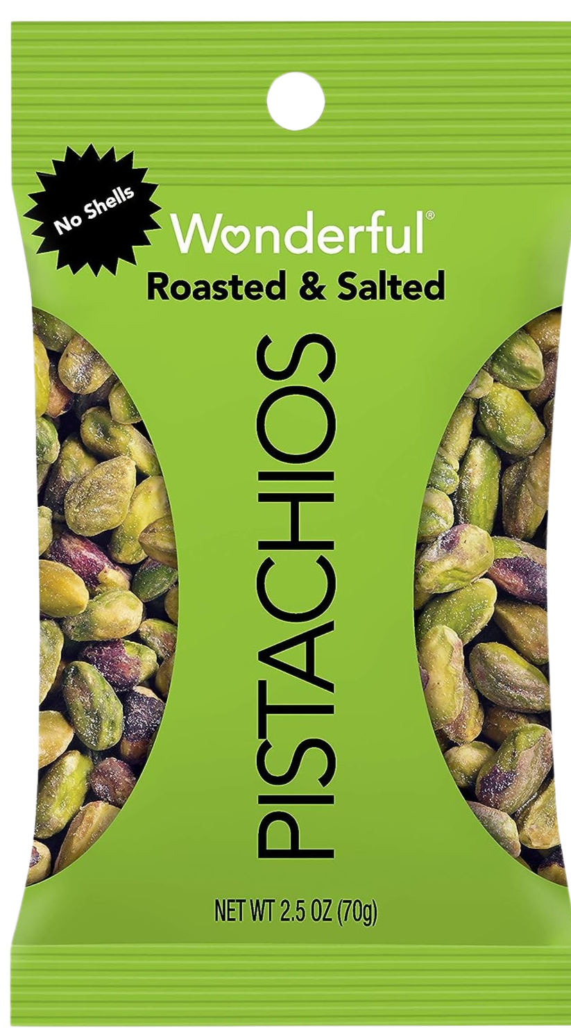 Roasted & Salted No Shell Pistachios