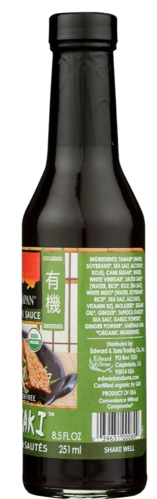 Organic Gluten Free Misoyaki Sauce