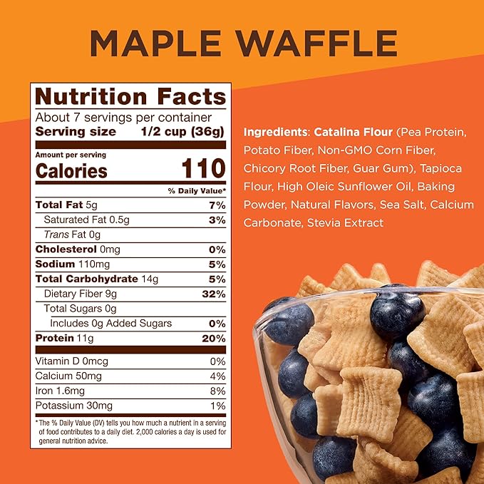 Maple Waffle Keto Cereal (6 Pack)