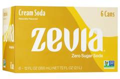 Cream Soda Zero Sugar (6 Pack)