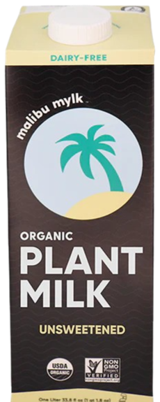 Unsweetened Organic Plant Milk