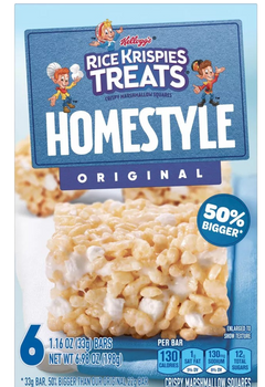 Rice Krispies Treats Original Homestyle Bars (6 CT)