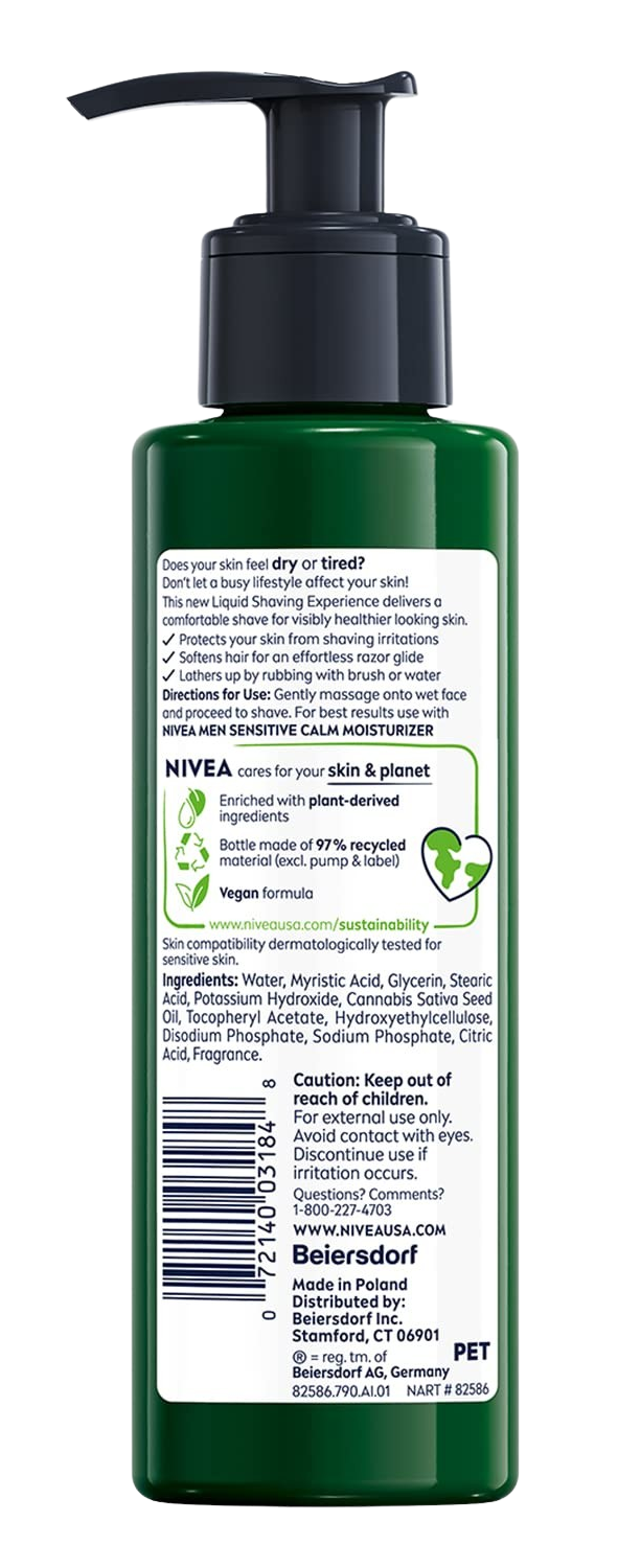 Sensitive Calm Liquid Shaving Cream