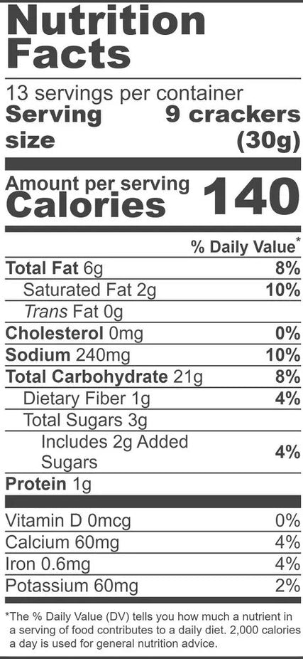 Real Thin Crackers Sea Salt