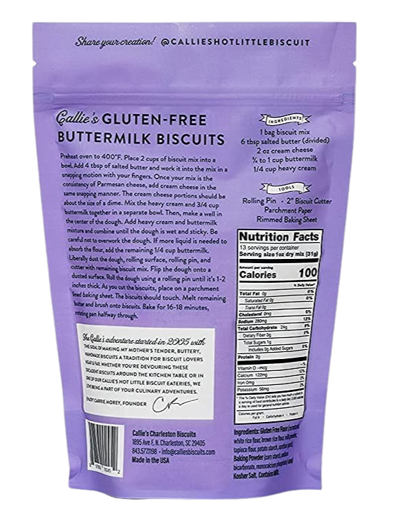 Buttermilk Biscuit Mix