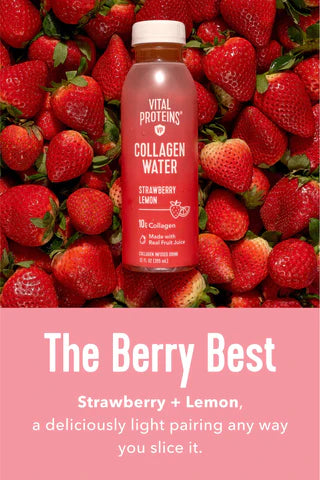 Strawberry Lemon Collagen Water
