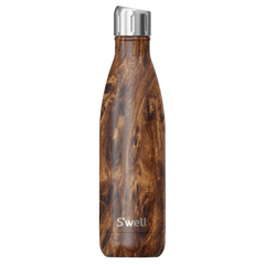 17oz Water Bottle With Sports Cap -Teakwood