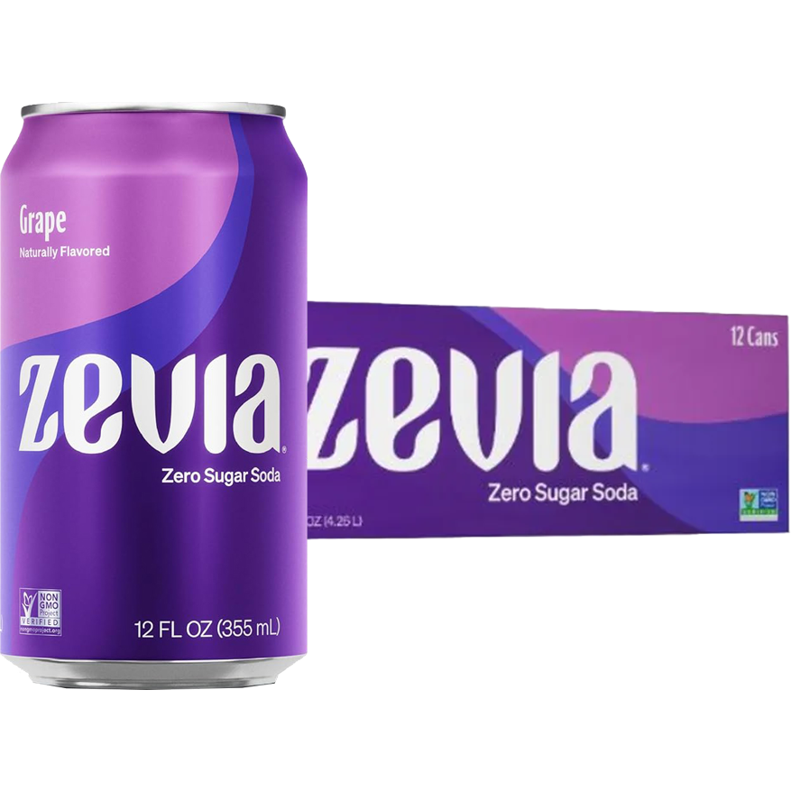 Grape Zero-Sugar Soda (12 CT)
