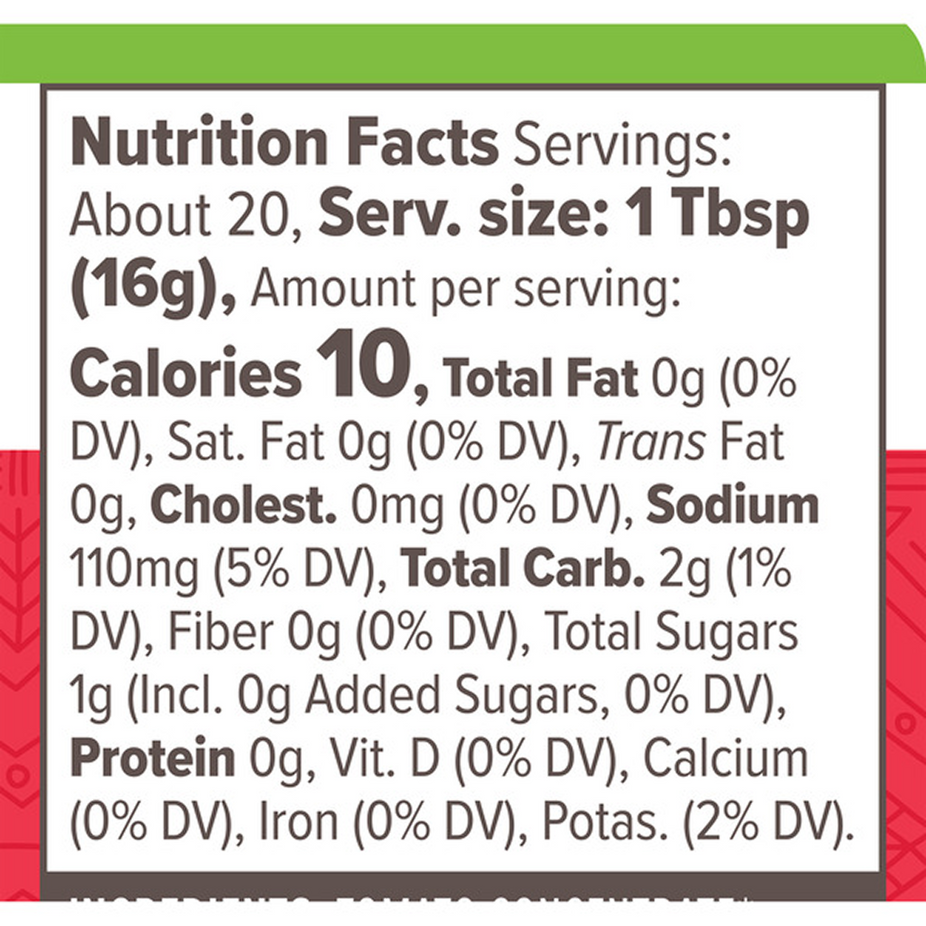 Organic Unsweetened Spicy Ketchup