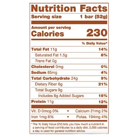 Peanut Butter Breakfast Bar (12 CT)