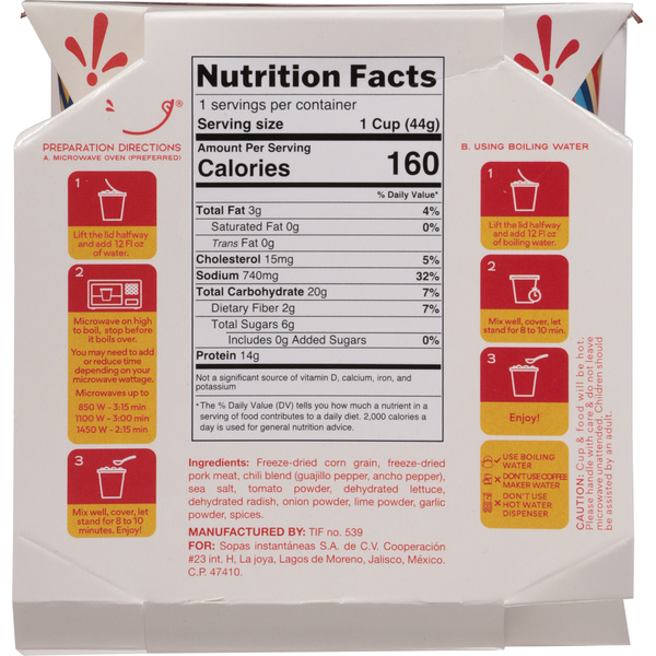 Instant Traditional Pozole (12 CT)
